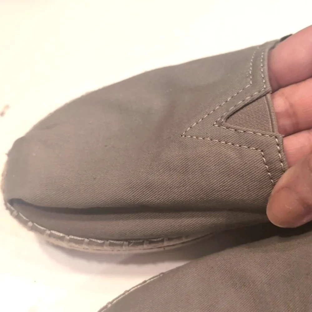 BOB'S By Skecher Memory Foam Gray Espadrilles Size 7